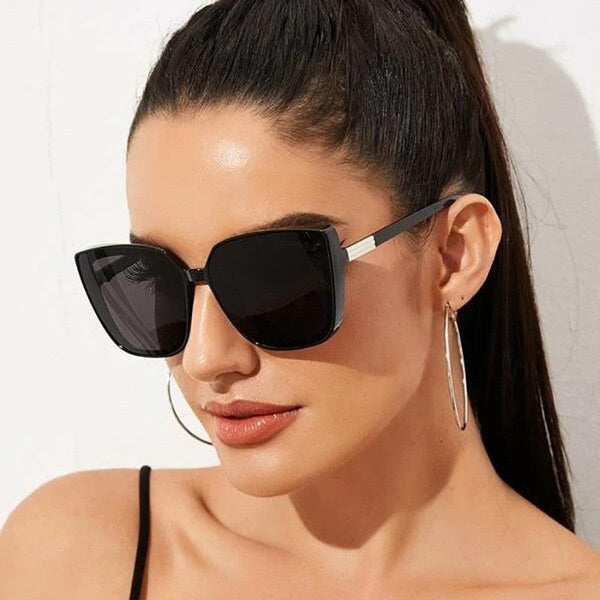 Óculos de Sol Feminino Caitlyn + Proteção UVA/UVB + Frete Grátis